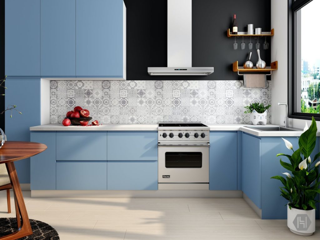 Kitchen remodel idea: add bold colors